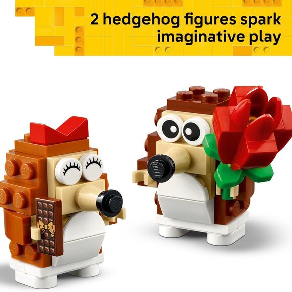 NEW LEGO Hedgehog Picnic Date 40711 Building Toy Animal Figures Playset Toys and - Picture 9 of 16